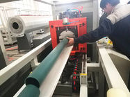 PP PE PVC 물 전기 공급 이중관 플라스틱 압출기 기계 두 배 나사