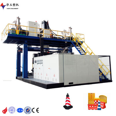 Road Barrier Blow Moulding Machine Total Power 180kw Precision Engineered Equipment for Plastic Barrier Production
