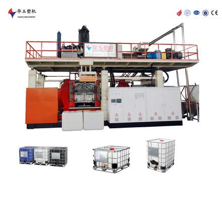 하우아유 1000L 1층 IBC 블로우 폼핑 머신 HDPE 플라스틱을 위한 자동 화학 포장 블로우 폼핑 머신